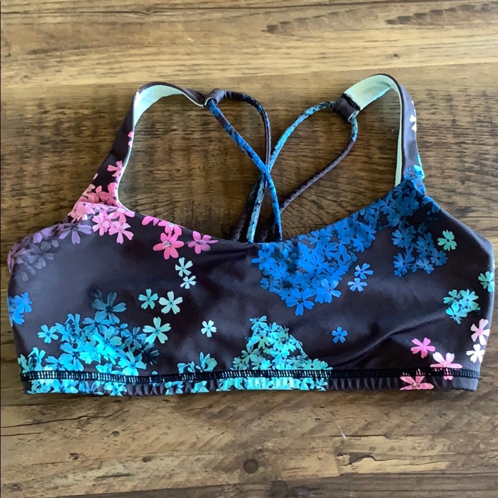 Lululemon floral bra